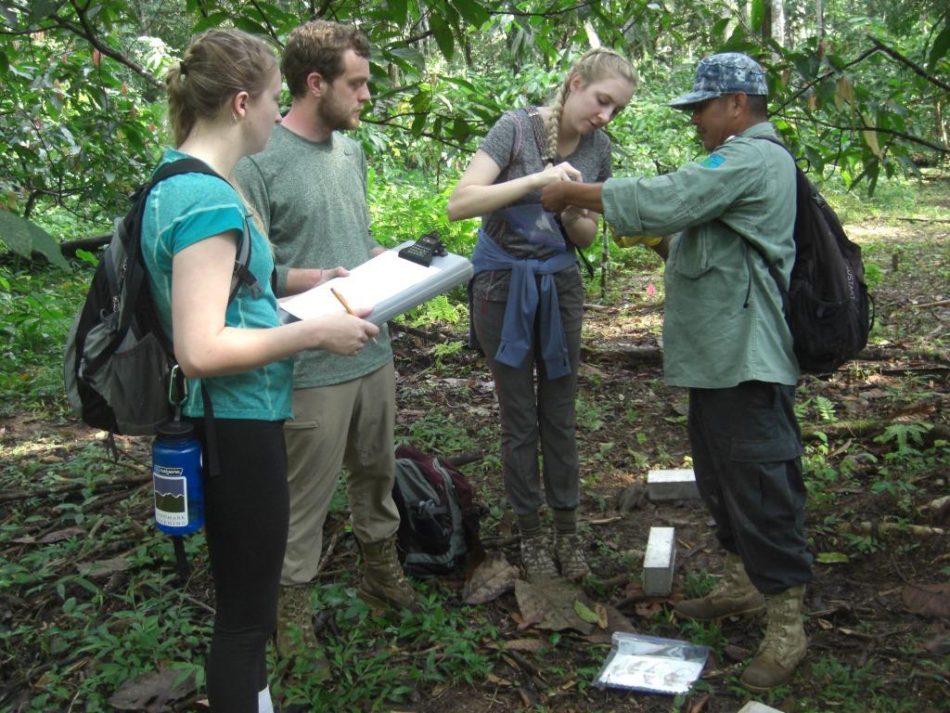 Lees-McRae students identify a small mammal