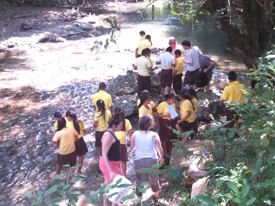 Sterling College leads Golden Stream students in a science experiment